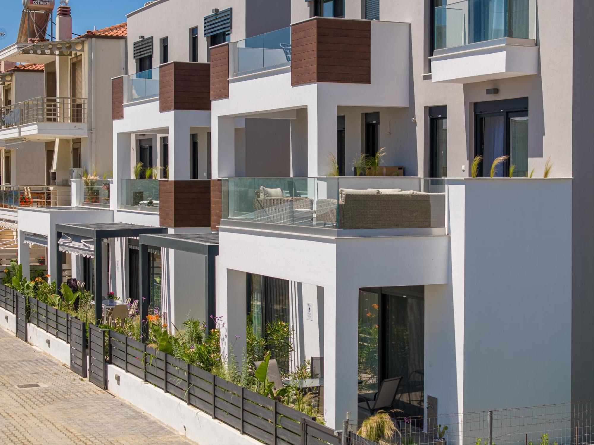 Апартаменты Kleoniki & Irida Residential Complexes Офринио Экстерьер фото